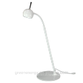 luces led CE &amp; RoHs 5 w 6 w 7 w cuchara llevó la lámpara de mesa de luz de moda llevó la lámpara de mesa led recargable lámpara de escritorio